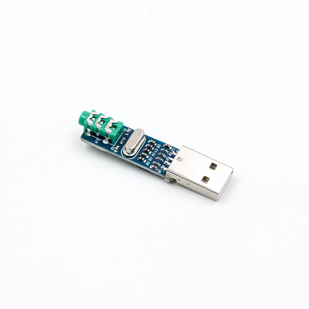 Mini PCM2704 USB DAC HIFI звуковая карта Power декодер Модуль платы Raspberry Pi 16 бит 5