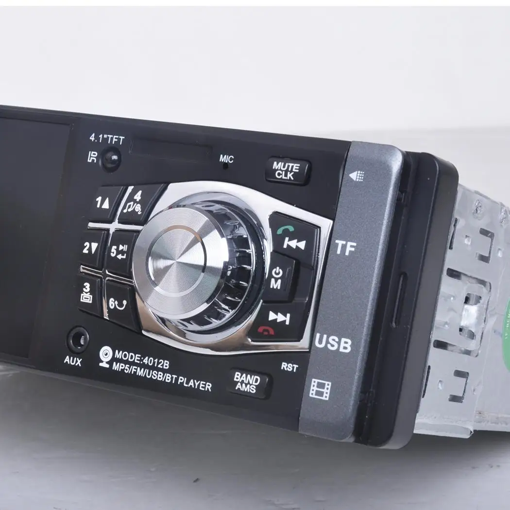 4 дюйма Автомобильный MP3 плеер WMA OLED Экран стерео AUX радио USB авто FM передатчик