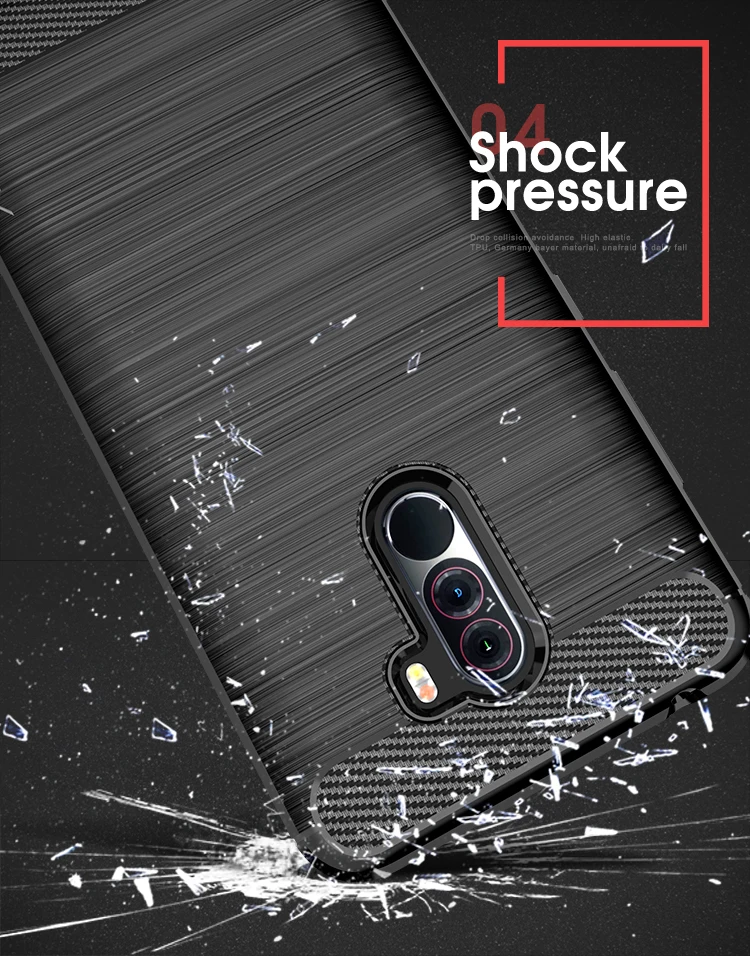 IPAKY Силиконовый противоударный чехол для телефона Xiaomi Pocophone F1 Poco F 1 PocoF1 Global 6 64/128 GB Xiomi бампер маленький