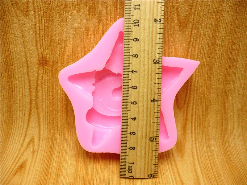 Силиконовая форма Снеговик для торта шоколадная гипсовая свеча мыло конфета