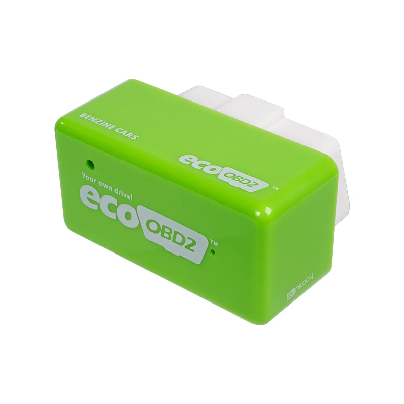 EcoOBD2 зеленый экономичный чип-тюнинговая коробка OBD для Автомобиля экономия топлива Eco OBD2 вилка и привод для Автомобили, работающие на бензине экономия топлива