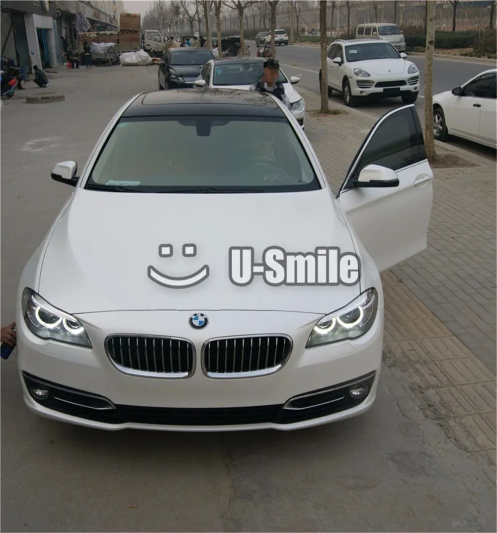 Сатиновая жемчужная белая виниловая пленка для упаковки автомобиля|bubble extraction|film