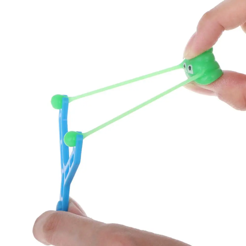 Новинка Рогатка со смайликом для мальчиков веселая игрушка съемки эмоджи