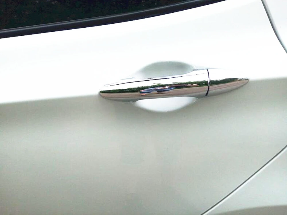 Хромированная накладка на дверные ручки для hyundai Solaris Verna i25 Accent Grand Avega 2011 2012 2013 стайлинга автомобилей
