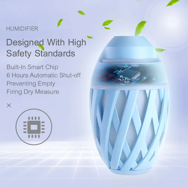 

Creative Rugby Football Humidifier Mini USB Diffuser DC5V 320ml Big Fog Diffuser Desktop Car Led Light Air Humidifier Purifier