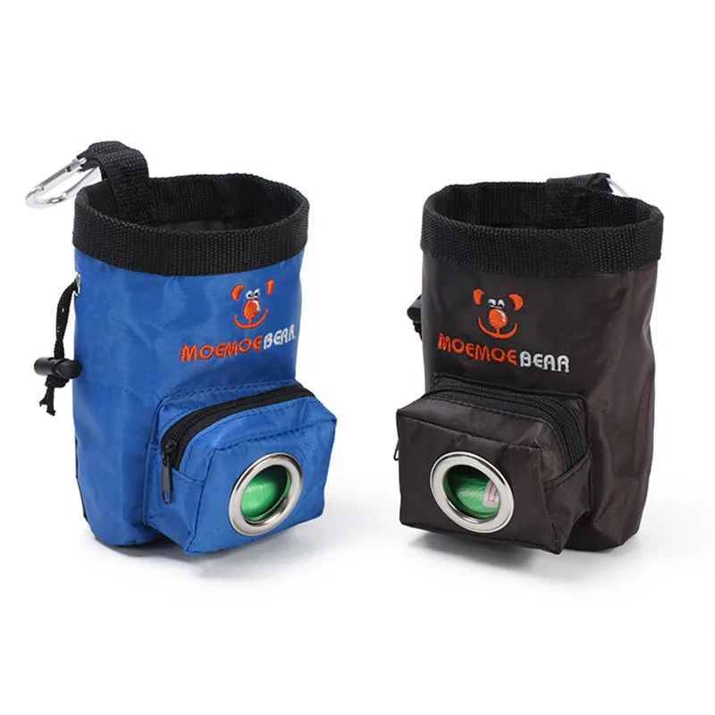 Переносная поясная сумка для дрессировки домашних животных собак прогулочная