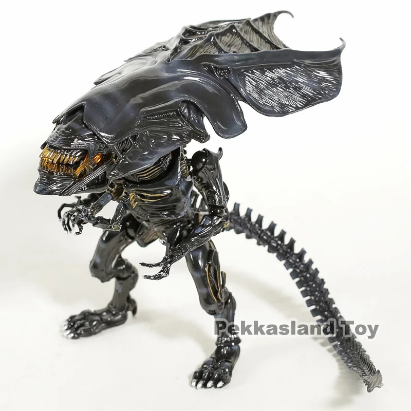 Aliens Alien queen Hybrid Metal figation#047 ПВХ фигурка Коллекционная модель игрушки