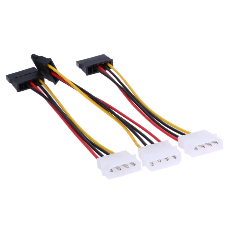 Wholesale 3 IDE to Serial ATA SATA Hard Drive Power Adapter Cable Extenders NI5L | Электроника