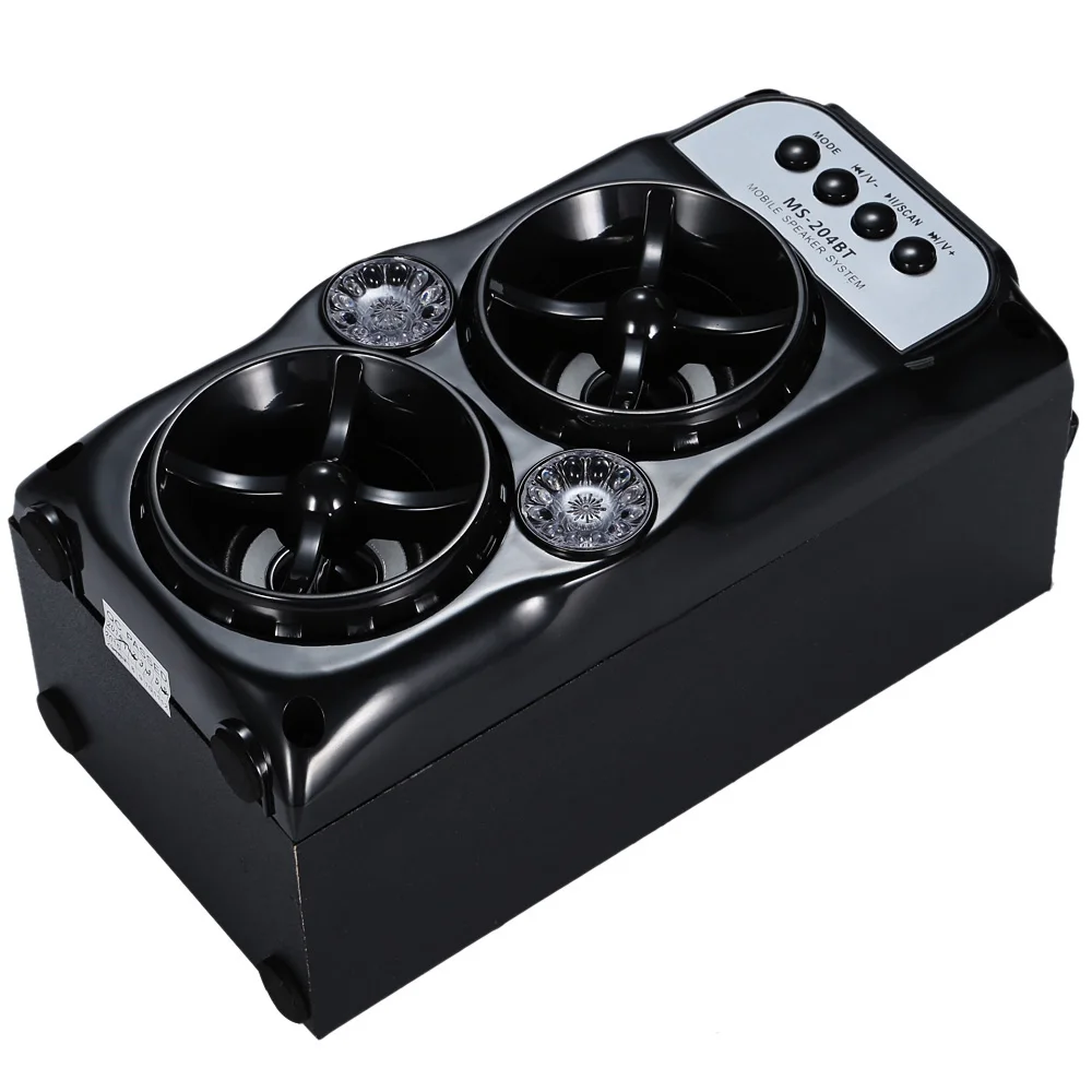 EXcelvan MS 204BT динамик bluetooth портативный с высокой выходной мощностью fm беспроводной