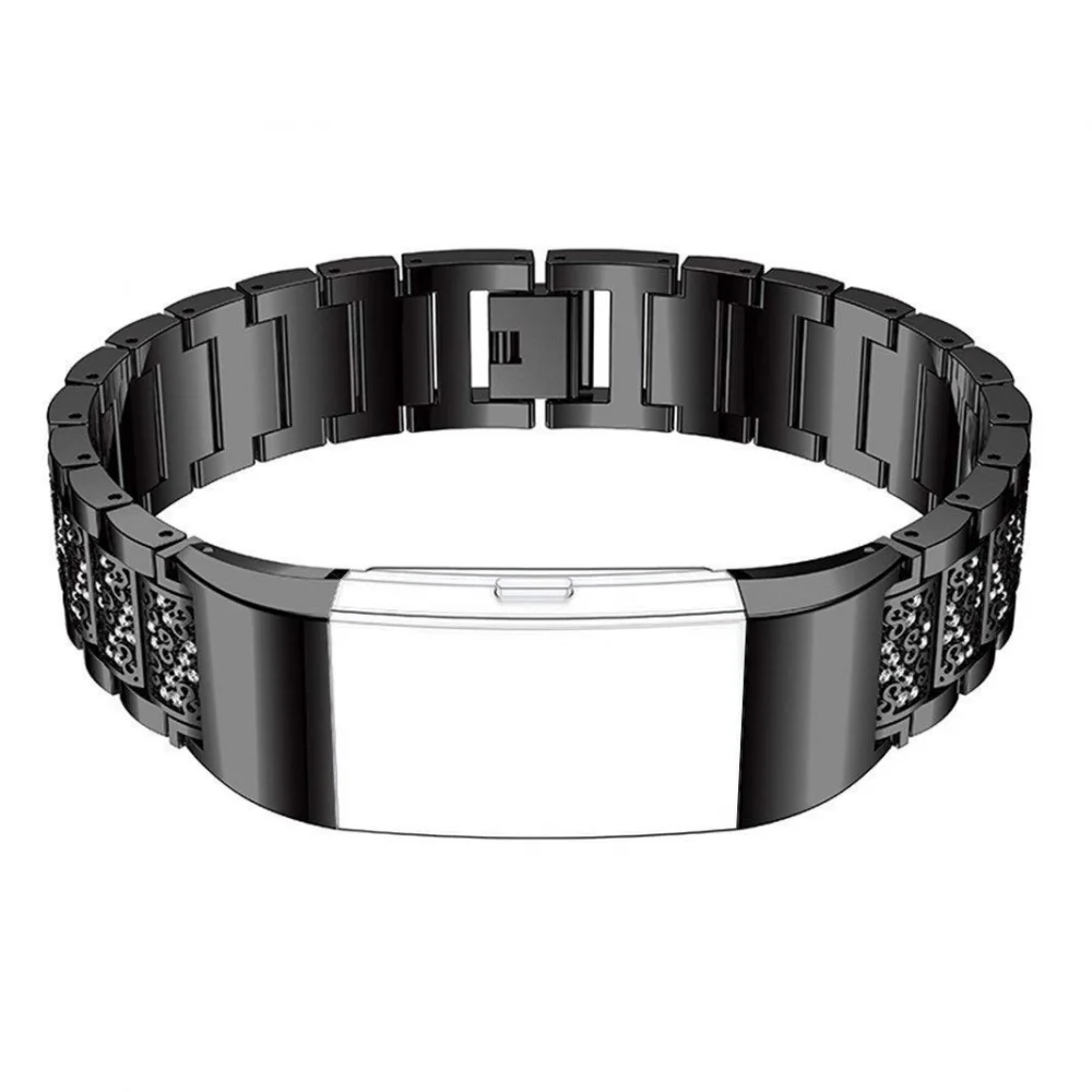 Essidi для женщин и мужчин браслет ремешок для Fitbit Charge 3 фитнес часы из нержавеющей стали ремешок заменить мужчин t для Charge 3 аксессуары