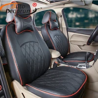 autodecorun pu leather car seats cushion for mg gt accessories seat cover set custom fit seats supports cushion interior styling