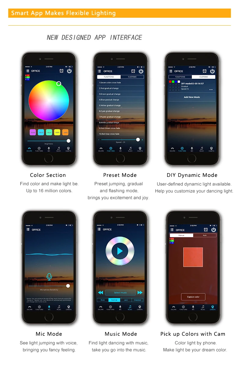 Wi-Fi RGB полосы управления музыкой Лер Amazon Alexa Google Home телефон 12A wifi управление Лер управление iOS/Androi для 5050 3528 светодиодные ленты