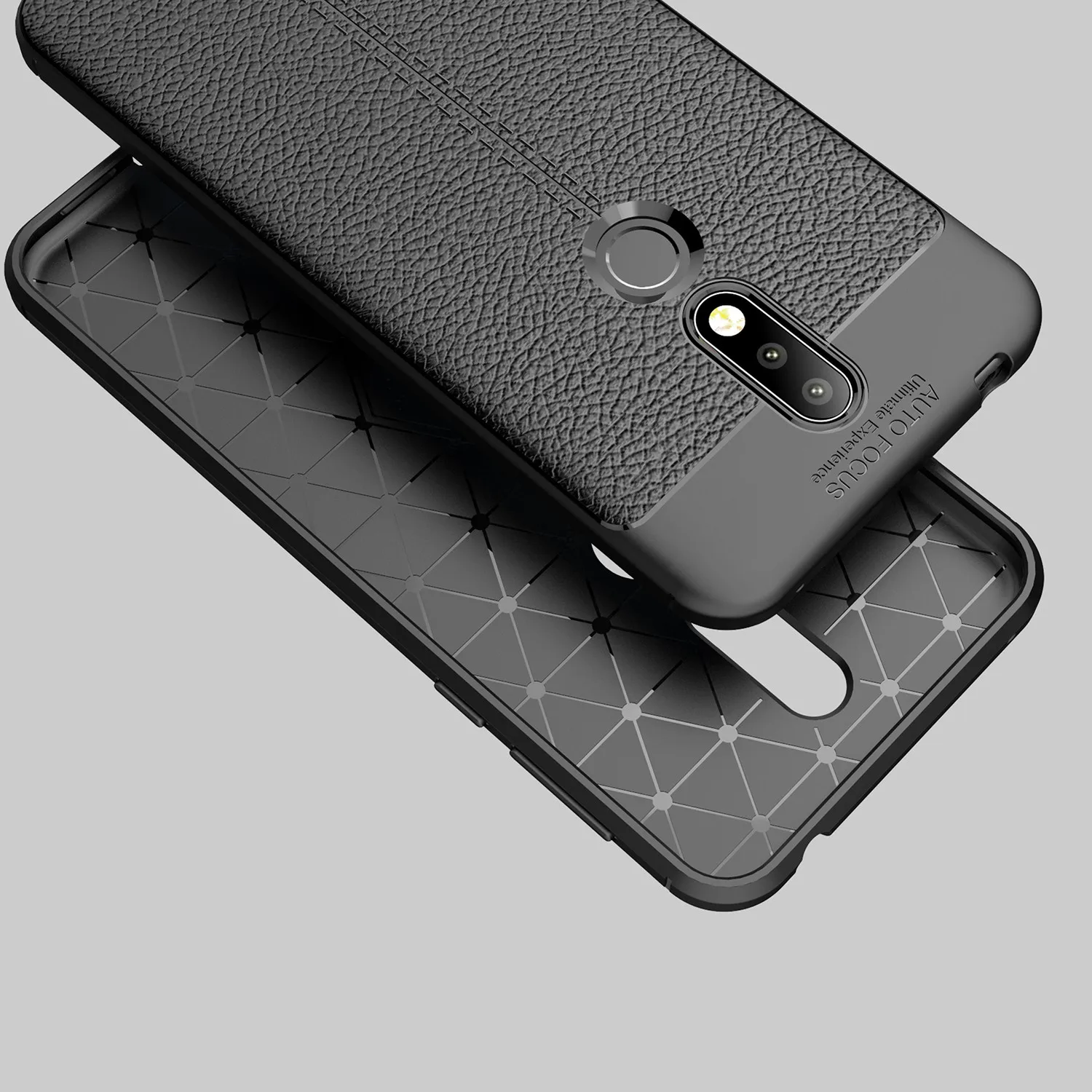 Кожаный зернистый ТПУ силиконовый защитный чехол для Nokia 3 1 7 6 5 Plus 8 2 1X7X6X5 Sirocco