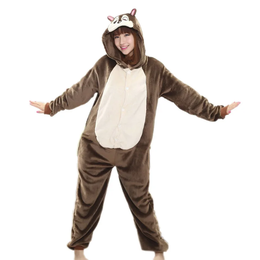 Милый динозавр Аниме Kigurumi пижамы для взрослых женщин животных мультфильм