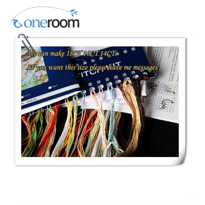 Oneroom красивый милый Набор для вышивки крестиком конфеты трость Санта