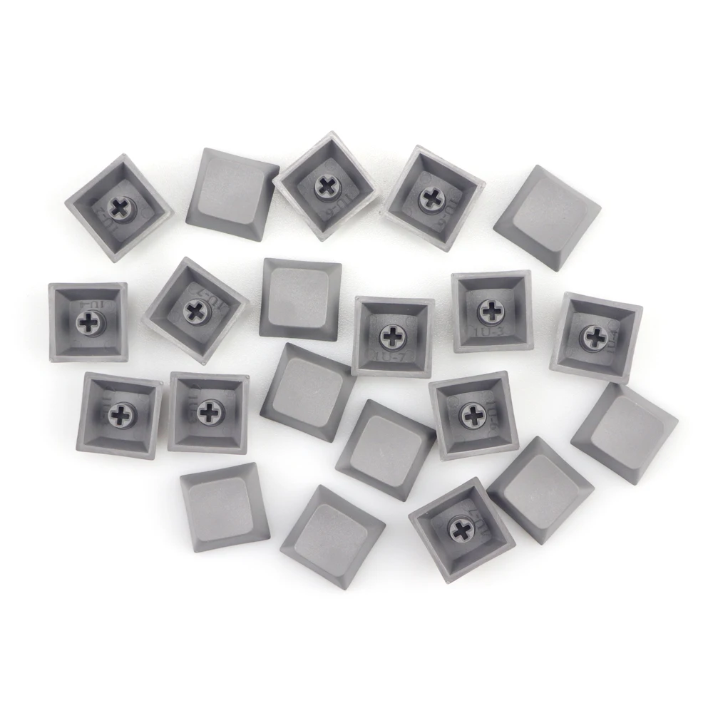 Прохладный Джаз pbt keycap XDA 1u смешанный цвет СЕРЫЙ колпачки для Cherry MX переключатели игровая механическая клавиатура