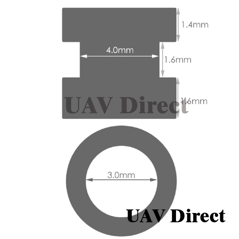 Оптовая продажа 50 шт М3 демпфер анти вибрационные резиновые шарики Амортизатор