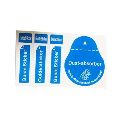 4 in 1 Dust absorber 20 шт объектив камеры LCD экраны набор чистящих средств для ухода за сухой мокрой для Temperd Стекло руководство Стикеры пылеуловитель - Цвет: 4 in 1 Dust absorber