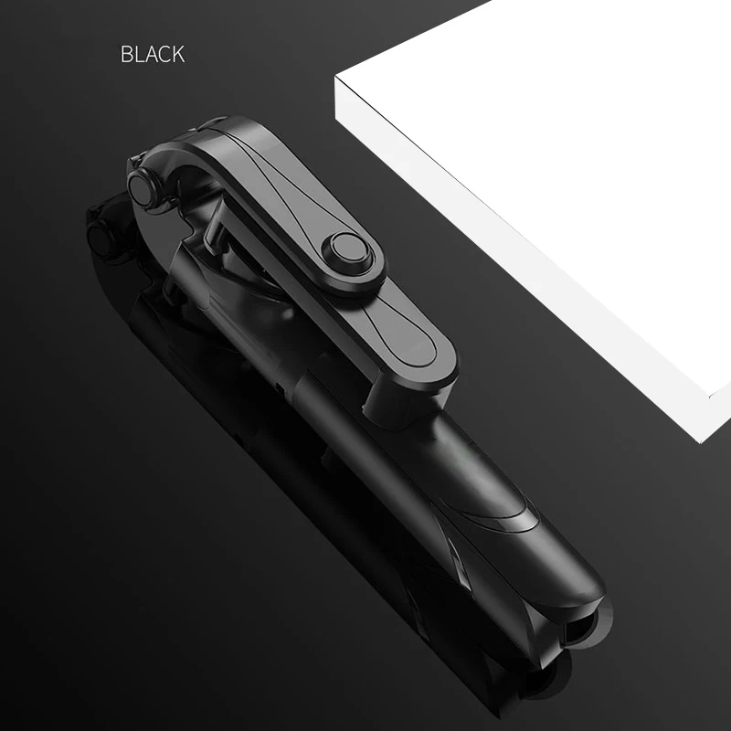 Oppselve 3 в 1 Bluetooth селфи палка штатив выдвижной монопод универсальный для iPhone XR X 7 8 6 S для samsung для huawei штатив - Цвет: Black