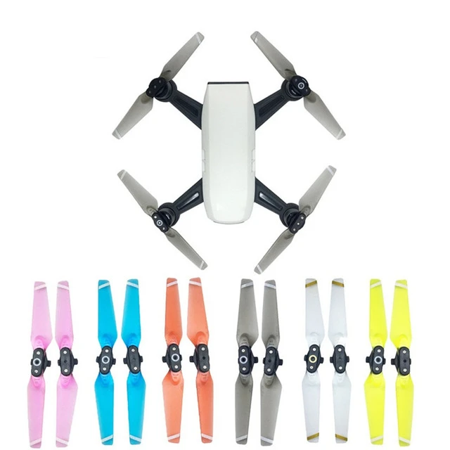 DJI SPARK 1 пара 4730F пропеллеры быстросъемные складные прозрачные лопасти 2 шт