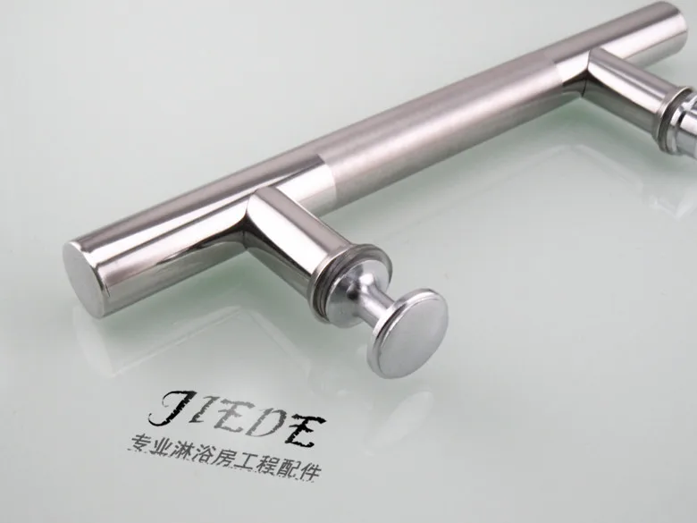 Стеклянная Дверная ручка для душевой комнаты аксессуары ванной дверная из