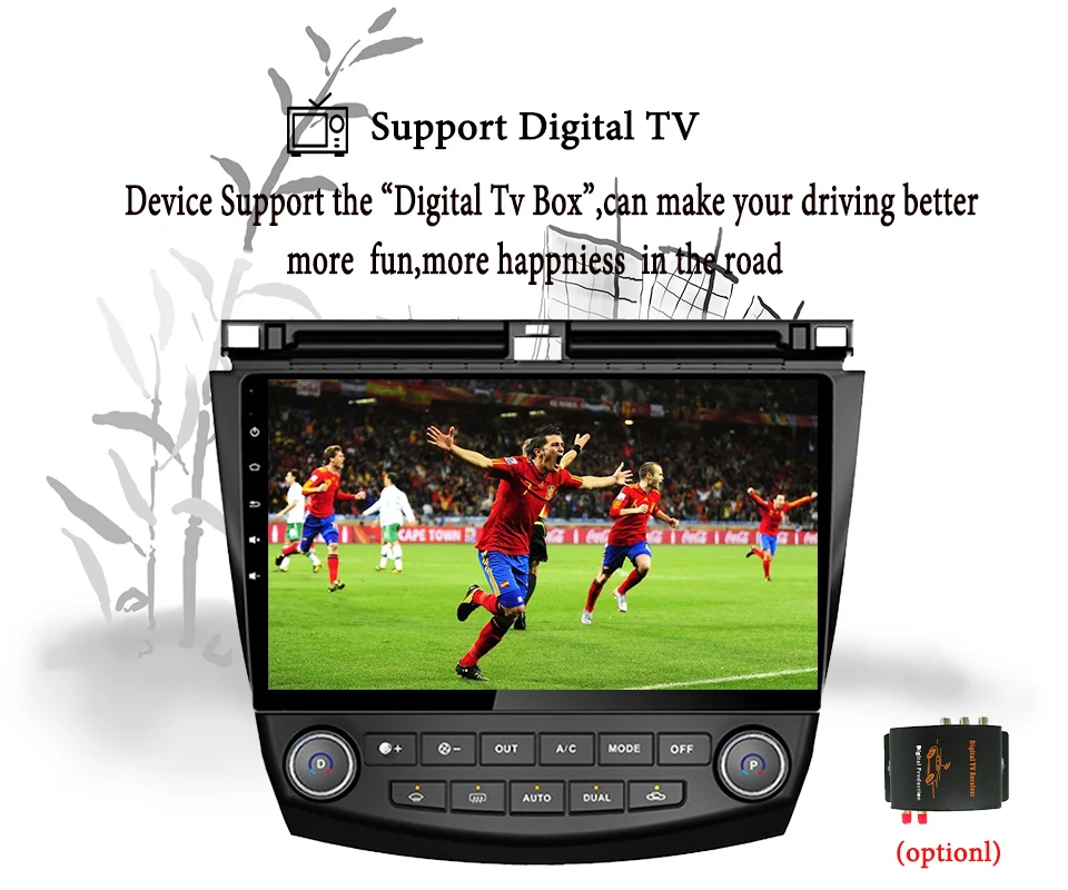 Автомобильный dvd-плеер GPS Navi для Honda Accord 7 2003-2007 IPS емкостный экран 1024*600 + wifi BT SWC RDS