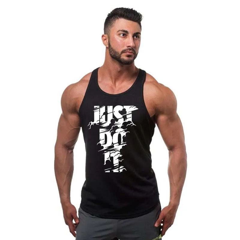 Новая мода Just Do It Топы Для мужчин s бренд майку носить спортивные хип хоп Письмо
