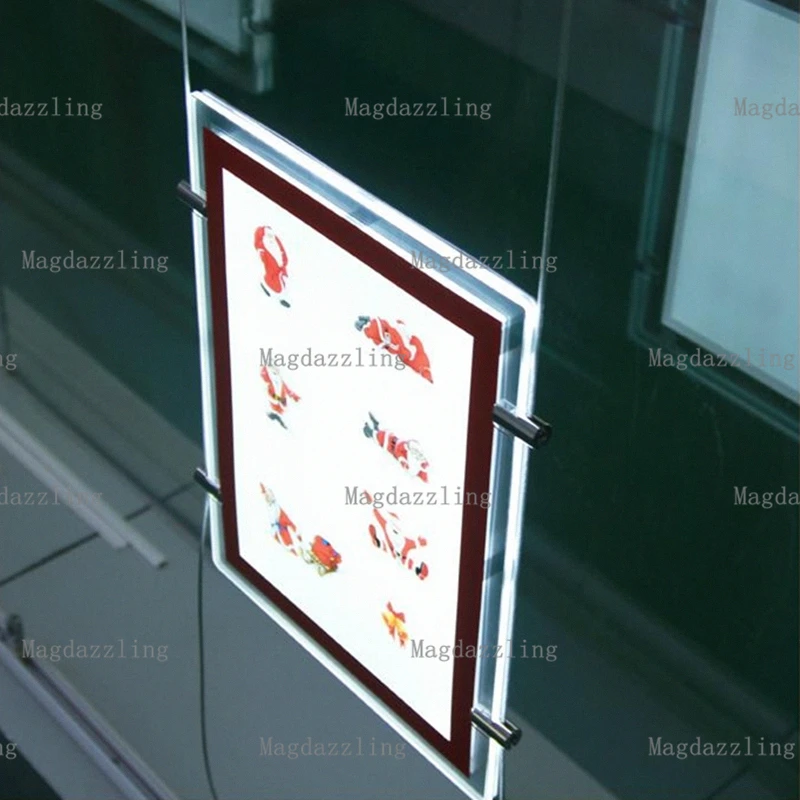 15 шт. Магнитная акриловая рамка светодиодный дисплей светильник Poccket 8 5 &quotx11&quot