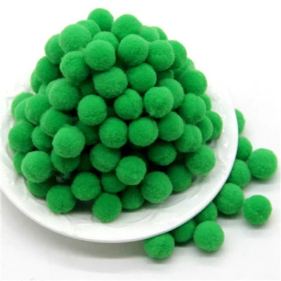 100 шт. 10/15/20/25 мм Мини пышная Нижняя Pom Poms помпонами ручной работы для детей игрушки свадебные Рождественский Декор DIY товары для шитья и рукоделия