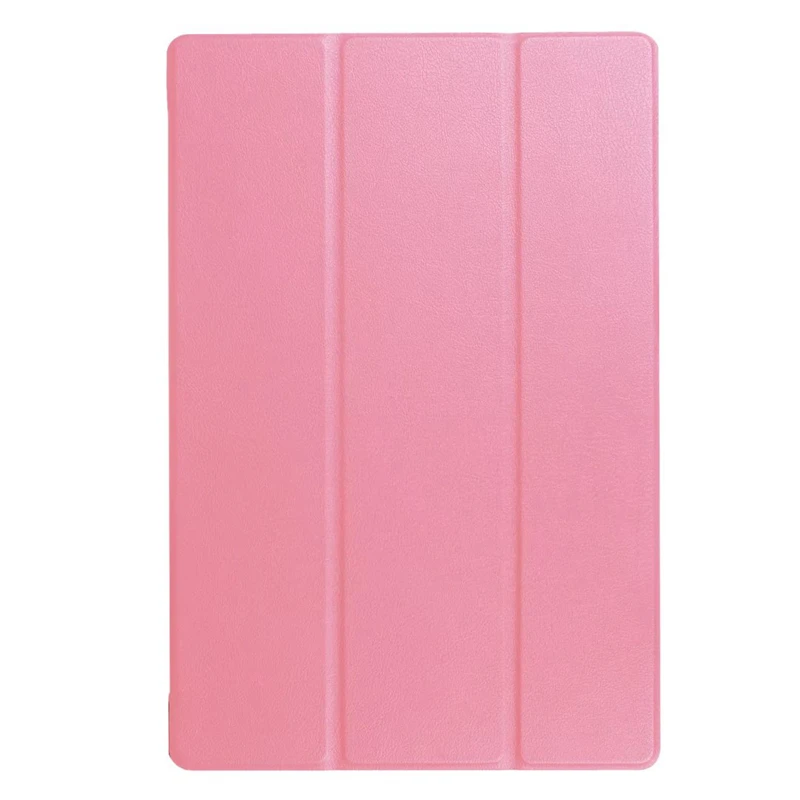 Чехол для huawei Медиа Pad T3 8,0 чехол сплошной тонкий откидной крышкой функцией подставки умной чехол PC защитный чехол+ Защитная пленка на экран, ручка-стилус - Цвет: pink