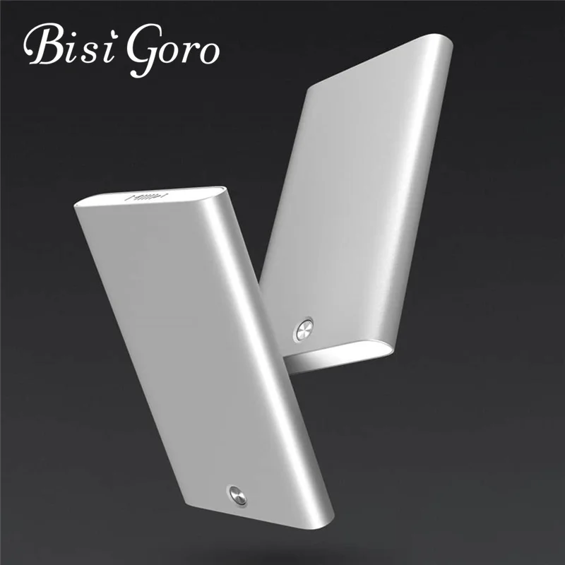 

Визитница Bisi Goro 2019, металлическая алюминиевая креативная офисная Обложка для кредитных карт из нержавеющей стали держатель для карт, rfid-кош...