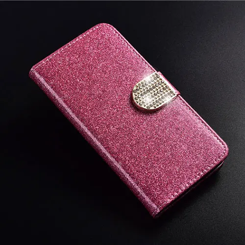 Rose red diamond Чехол для Meizu U10 U20 pro 7 M5s M6S M6 M6T M6S Примечание роскошный модный, с украшениями в виде бриллиантов блеск Флип кожаный кожух, чехол для мобильного телефона - Цвет: Rose red diamond