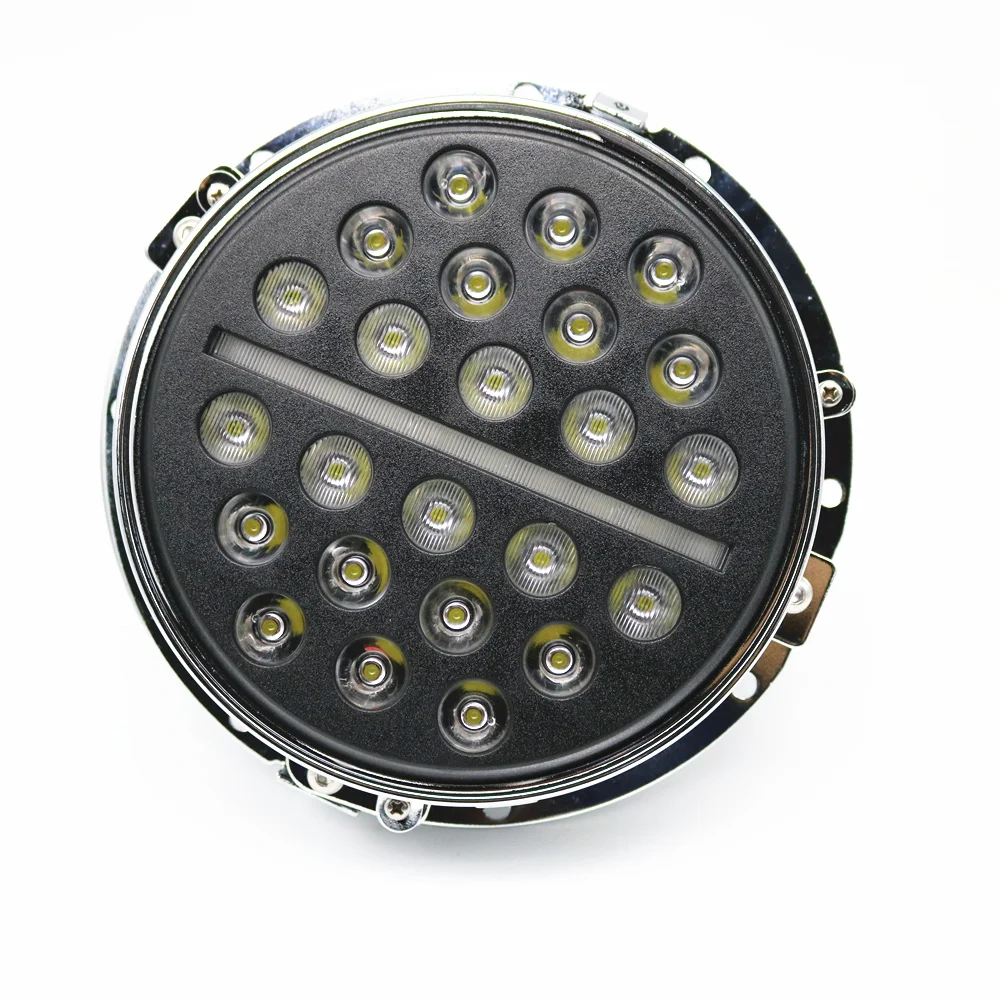 1 комплект 7 "Мото Светодиодный прожектор с DRL + 4-1/2" 30 Вт вспомогательный туман