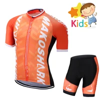 childrens cycling jersey set pro cycling kits for kids ropa ciclismo short sleeves bicycle wear bicycle clothes boys girls