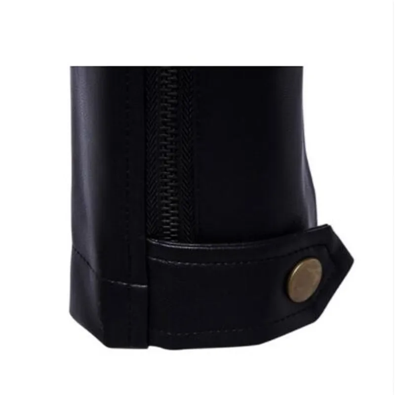 Винтажная кожаная мужская куртка 2020 Новое поступление простая приталенная