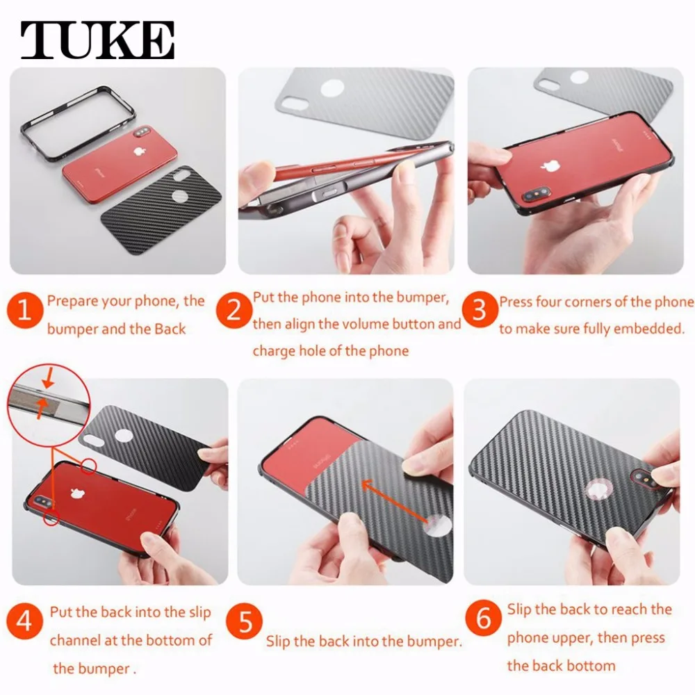 TUKE для SHARP AQUOS S2 Para Coque металлический алюминиевый бампер+ матовый чехол 2 в 1 из углеродного волокна для Xiaomi MI6 Funda