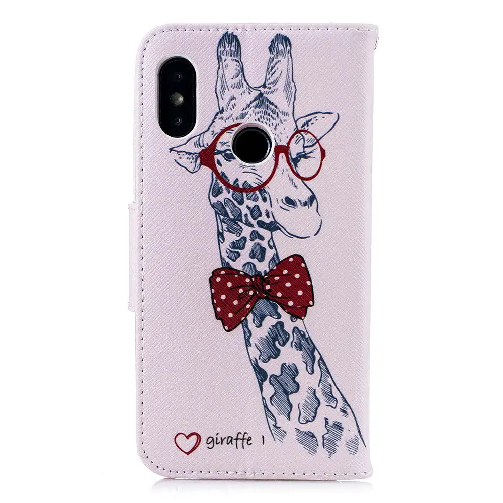 Чехол книжка из искусственной кожи для Xiaomi mi A2Lite две sim карты чехол подставка