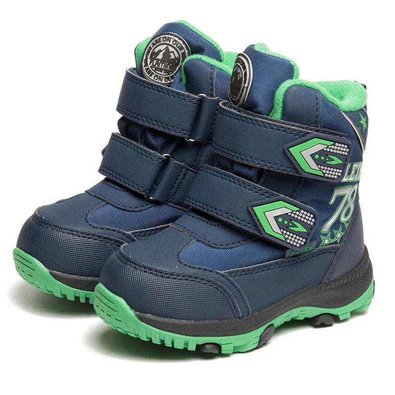 Сапоги и ботинки для девочек FLAMINGO На зиму высокого качества Водонепроницаемый