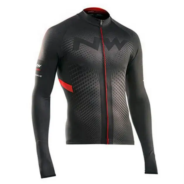 Фото Мужская велосипедная рубашка New2019 NW Northwave с длинным рукавом Майо MTB одежда для
