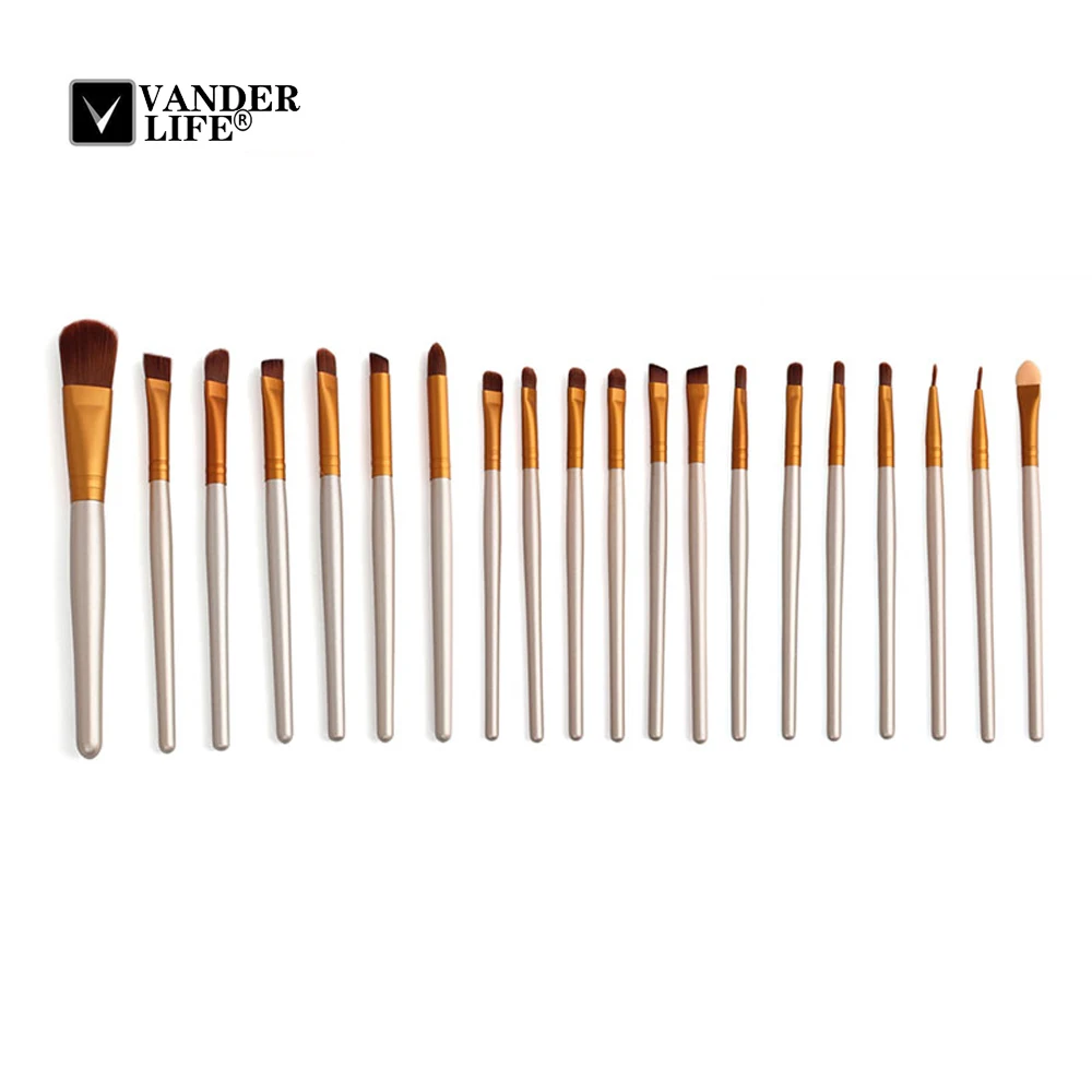 Профессиональный 20 шт./компл. Тени для век Основа макияжа лица бровей губ