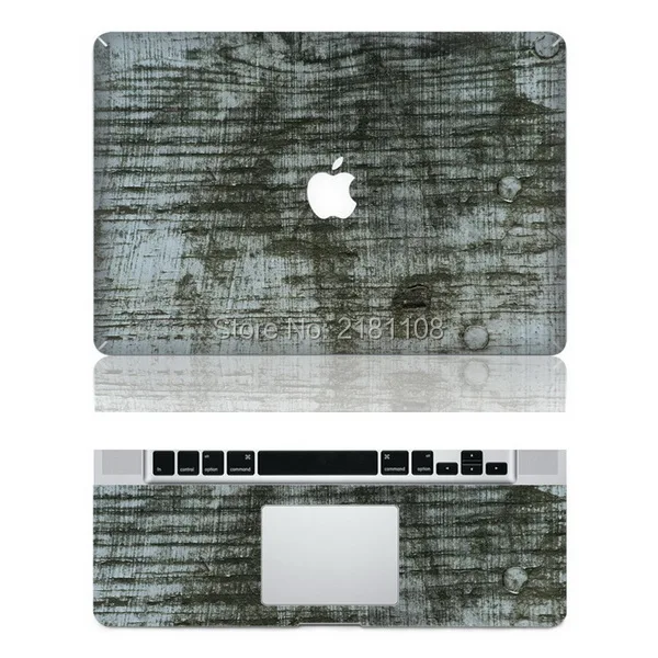 Виниловая наклейка с деревянной текстурой, чехол для ноутбука Apple Macbook Pro Air Mac 1" 13" 15 дюймов/Unibody 13 дюймов для ноутбука
