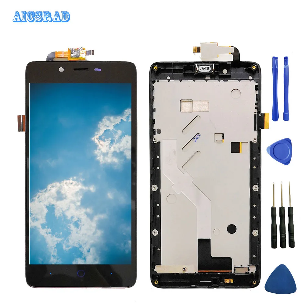 AICSRAD для Elephone p6000 Pro ЖК дисплей Дисплей + сенсорный экран цифровой преобразователь