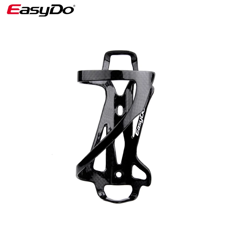 

EasyDo Bike Water Bottle Holder Bicycle Bottle Cage Pure 3K Carbon Fiber 24g Fixed Gear Kettle Cage Bicycle Accessories