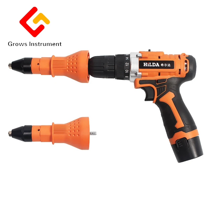 Электрический инструмент заклепочная гайка беспроводная стандартный адаптер