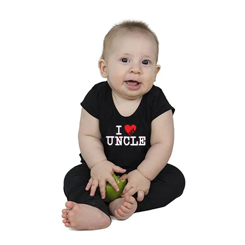 Culbutomind Custom I Love My Uncle Детский костюм для тела индивидуальный наряд дяди