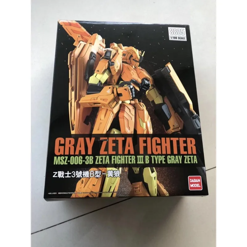 

COMIC CLUB IN-Stock MG 1/100 DABAN MSZ-006 GRAY ZETA Z GUNDAM III B type Mobile Suit ROBOT MODEL Figure Anime Toys Figure