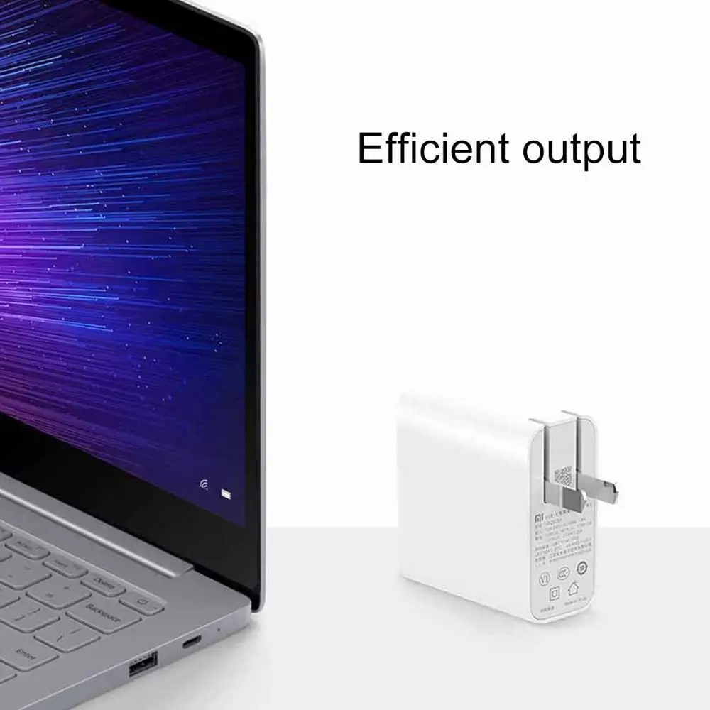 Оригинальный адаптер питания Xiaomi 65 Вт USB Type C настенное зарядное устройство для