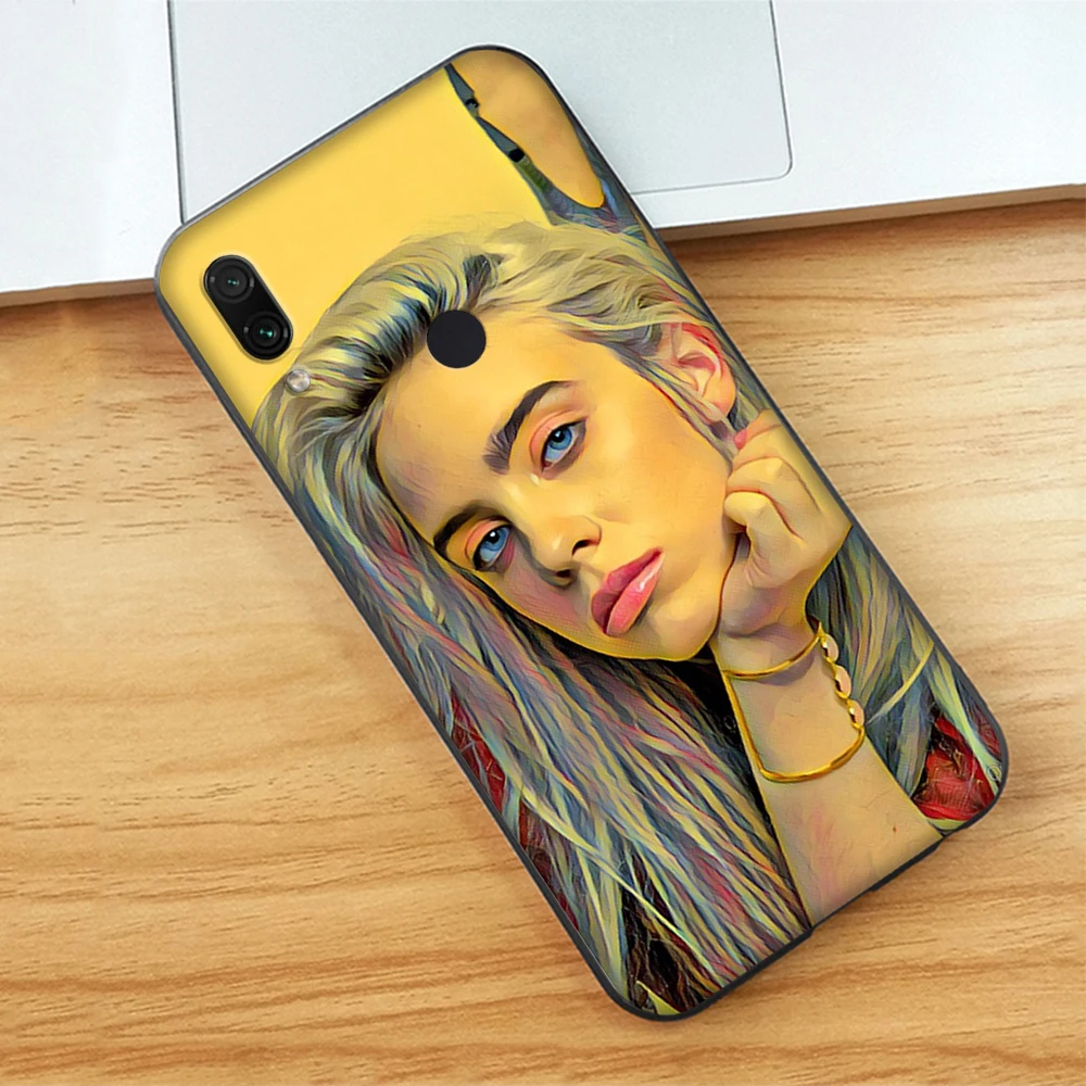 Billie eilish радужные глаза океана мягкий чехол для Xiaomi Redmi Note 7 4 4X6 Pro 5 Plus 5A 6A Go S2 - Цвет: 13