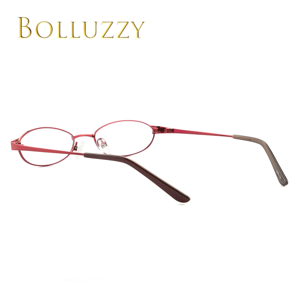 Маленькие металлические оправы для очков женщин оптические полные деловых очки