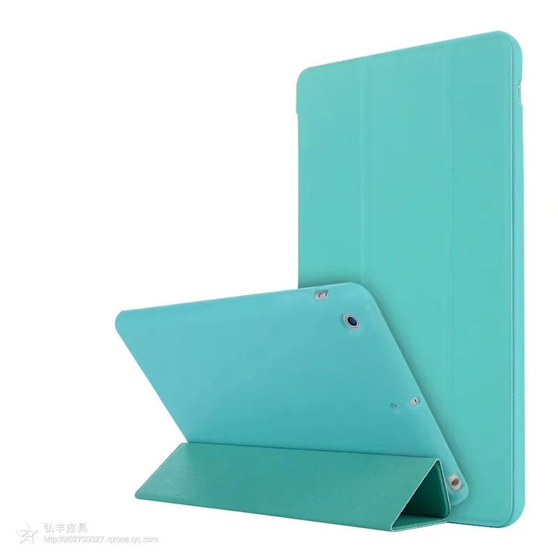 green-tpu 3zhe Чехол для iPad Mini 3 2 1 чехол из искусственной кожи силиконовая Мягкая задняя крышка с тройной подставкой Авто спящий смарт-чехол для iPad Mini2 Funda - Цвет: green-tpu 3zhe